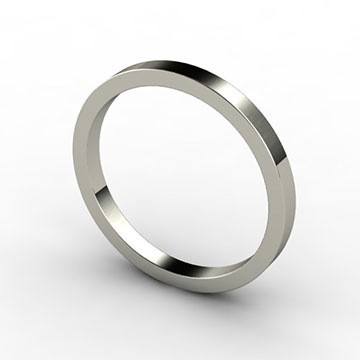 texas shape wedding ring